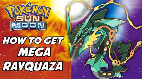 how to get mega rayquaza.